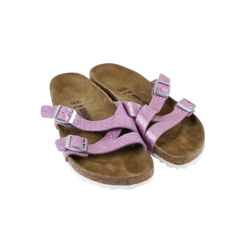 Birkenstock Yao Balance Magic Galaxy Old Rose Pink Sparkle Size EU 40 9-9.5